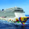Norwegian Encore at sea