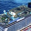 Norwegian Encore at sea