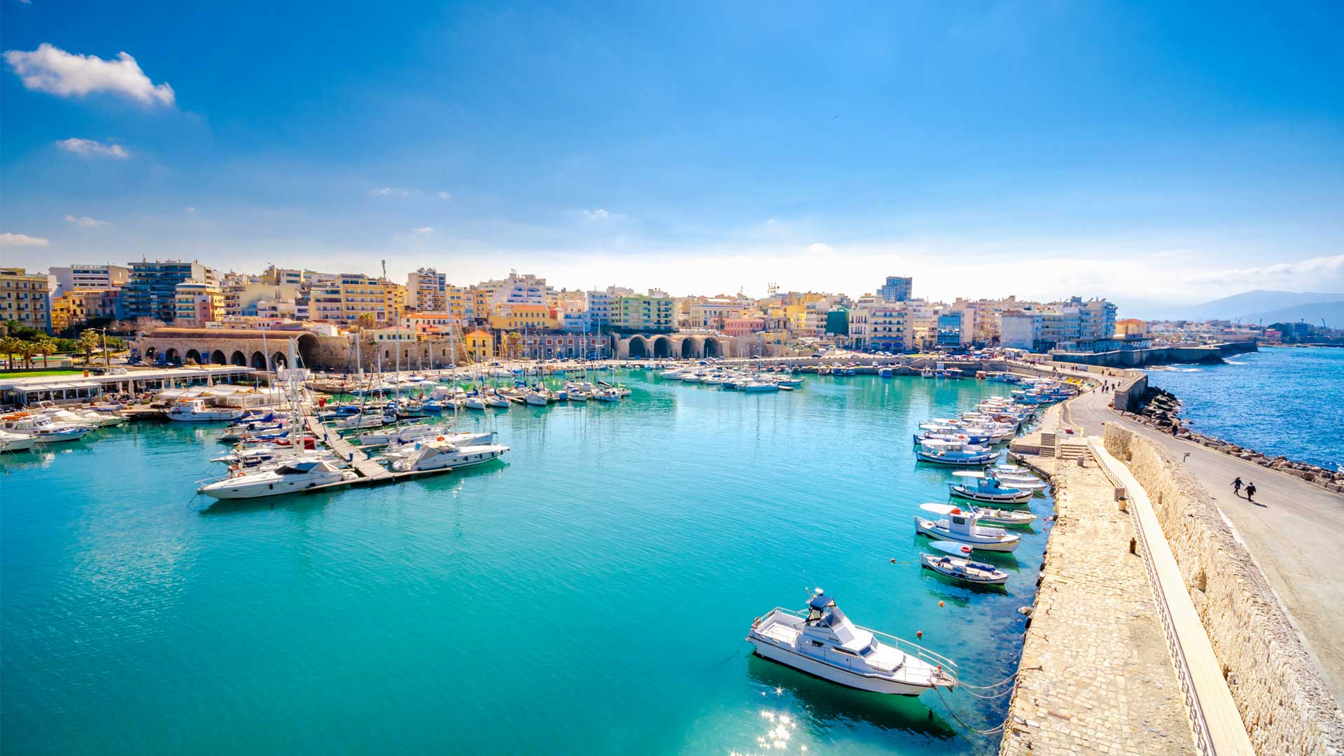 HERAKLION port HERAKLION port