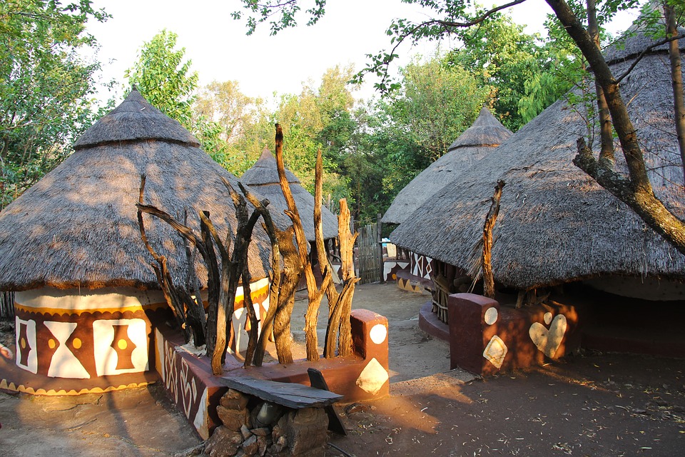 caltural African village caltural African village