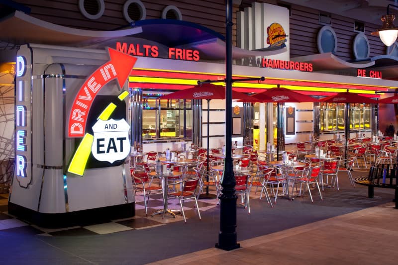 Johnny Rockets restaurant Johnny Rockets restaurant